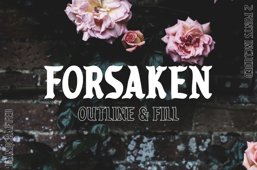 Forsaken Font