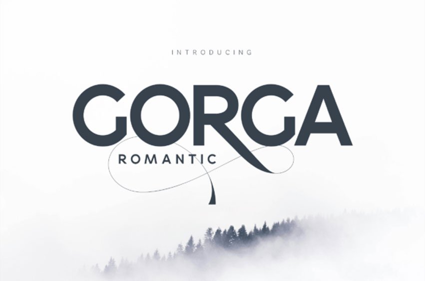 Gorga Romantic Font