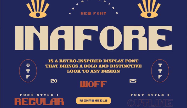 Inafore Font