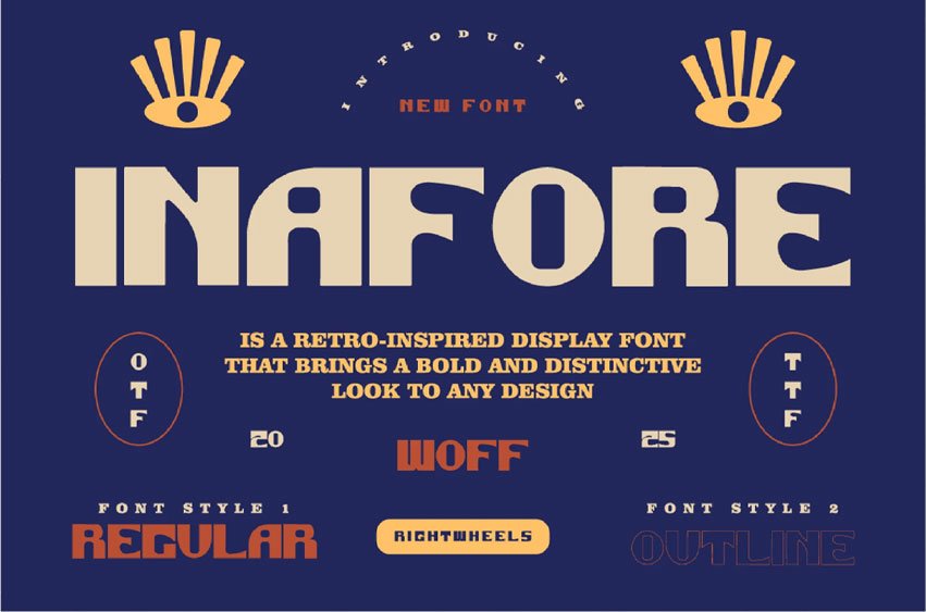Inafore Font
