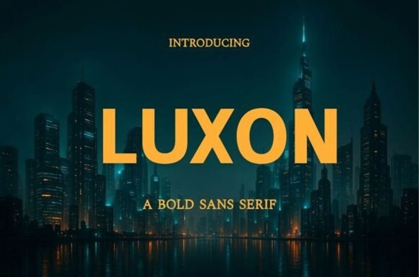 Luxon Font