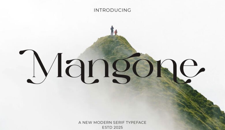 Mangone Font
