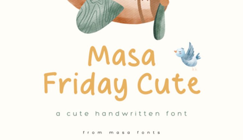 Masa Friday Cute Font