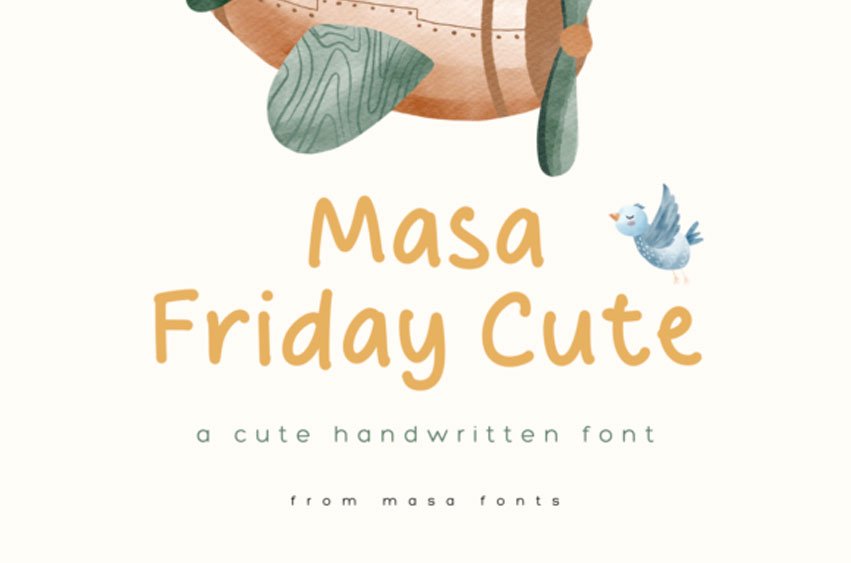 Masa Friday Cute Font