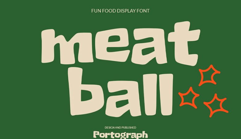 Meat Ball Font