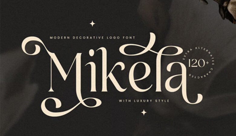 Mikela Curvy Font