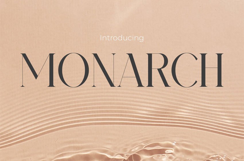 Monarch Serif Font