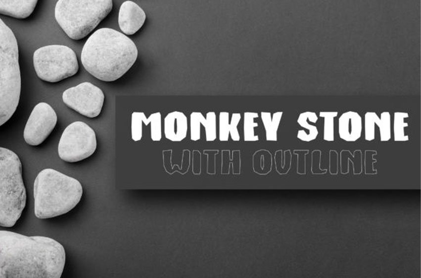 Monkey Stone Font