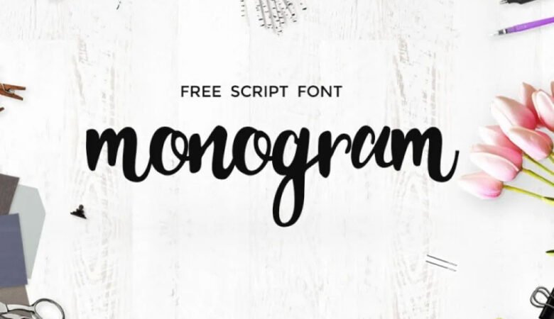 Monogram Script Font