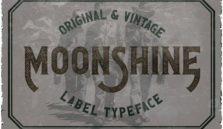 Moonshine Font