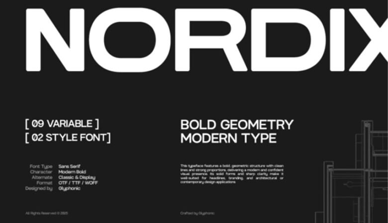 Nordix Font