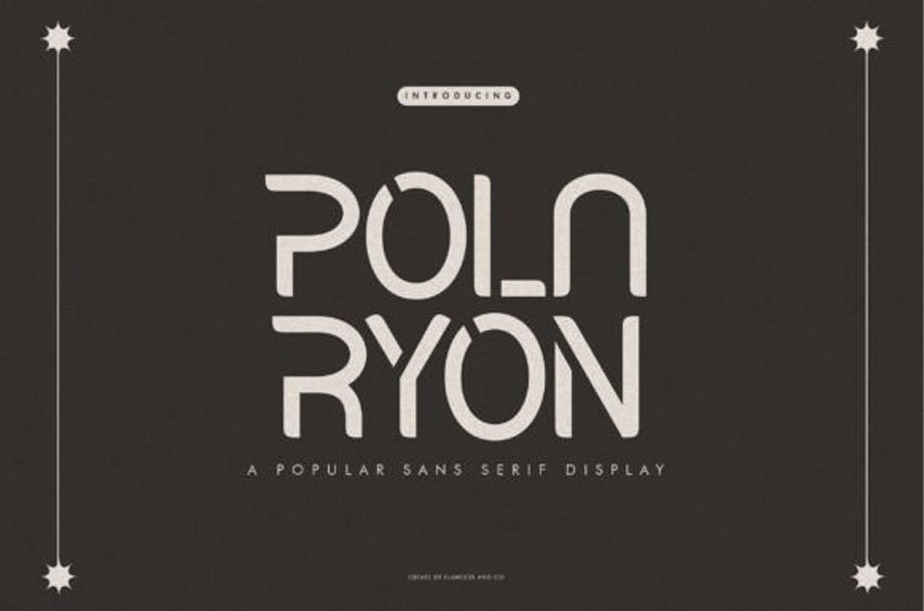 Polaryon Font