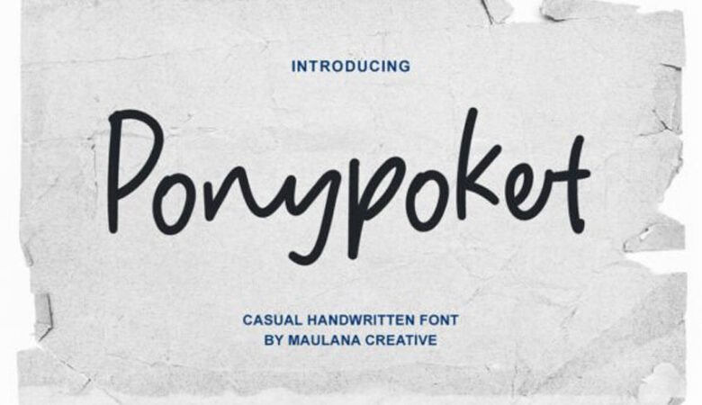 Ponypoket Font
