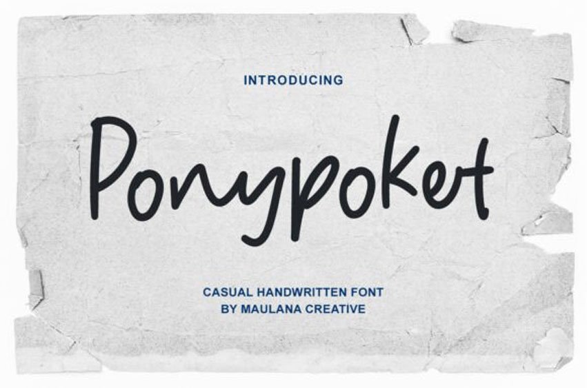 Ponypoket Font