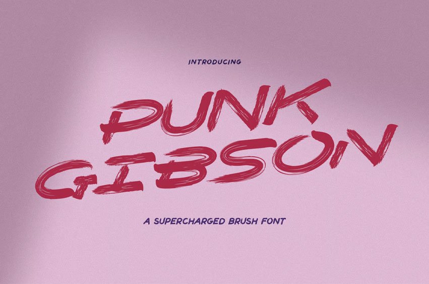 Punk Gibson Font