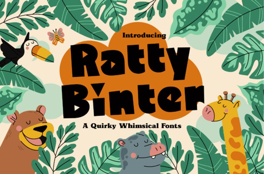 Ratty Binter Font
