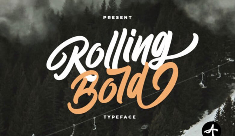 Rolling Bold Font