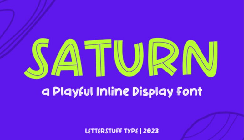 Saturn Font