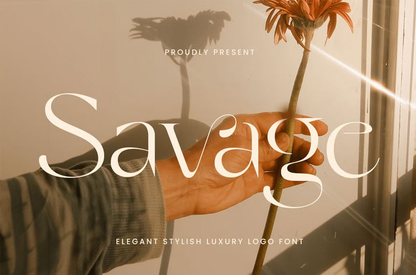 Savage Logo Font