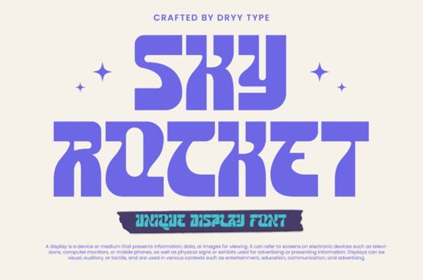 Sky Rocket Font