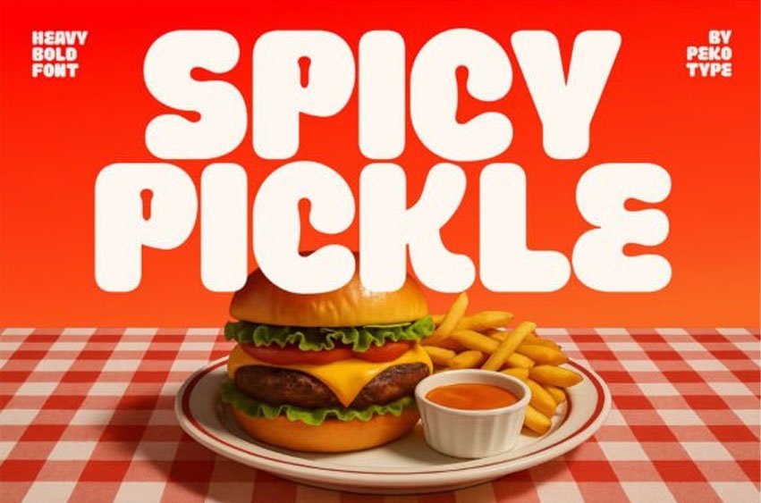 Spicy Pickle Font