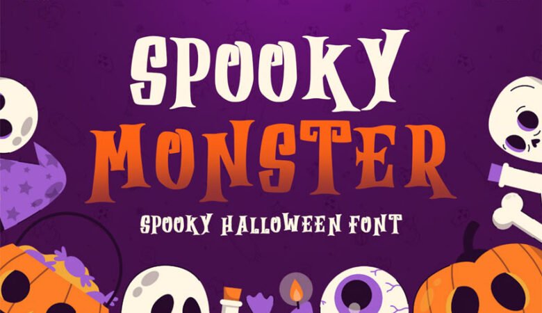Spooky Monster Font