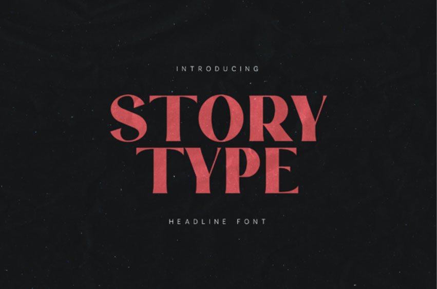 Story Type Font