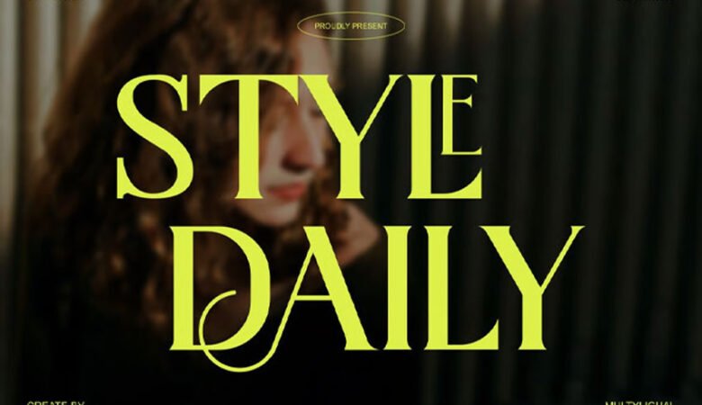 Style Daily Font
