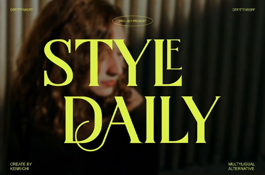Style Daily Font
