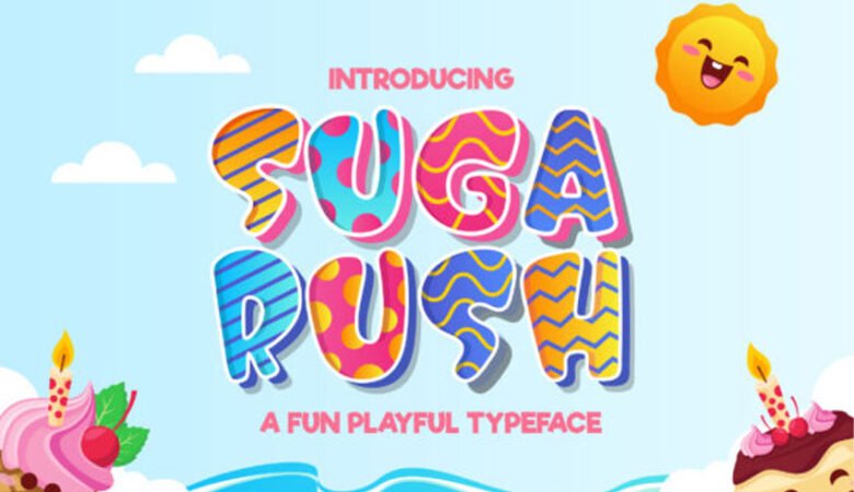 Suga Rush Font