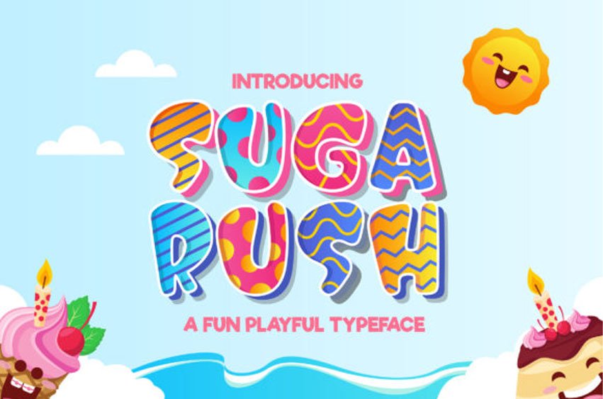 Suga Rush Font