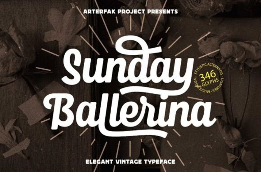 Sunday Ballerina Font