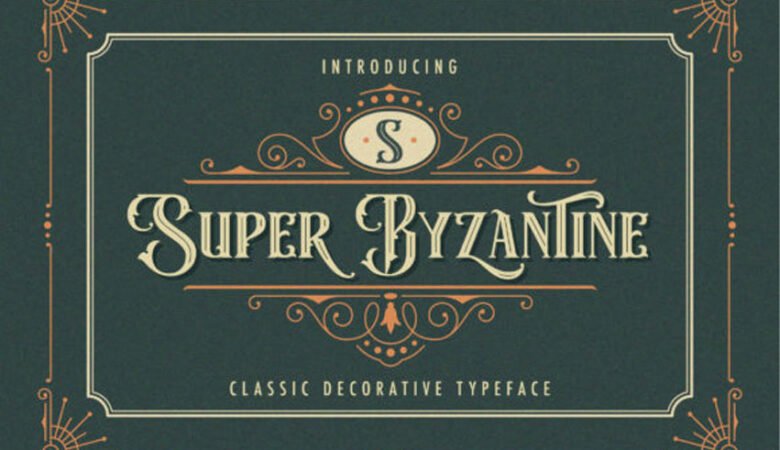 Super Byzantine Font