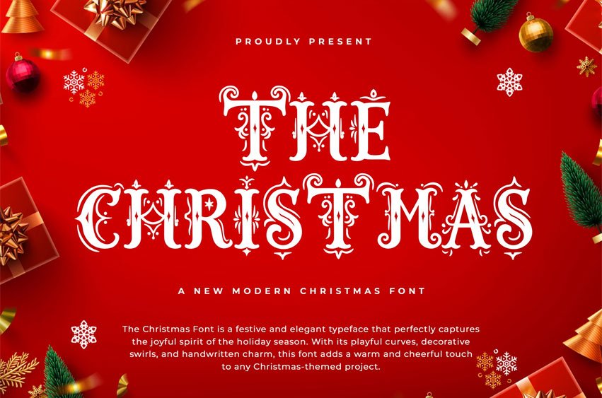 The Christmas Font
