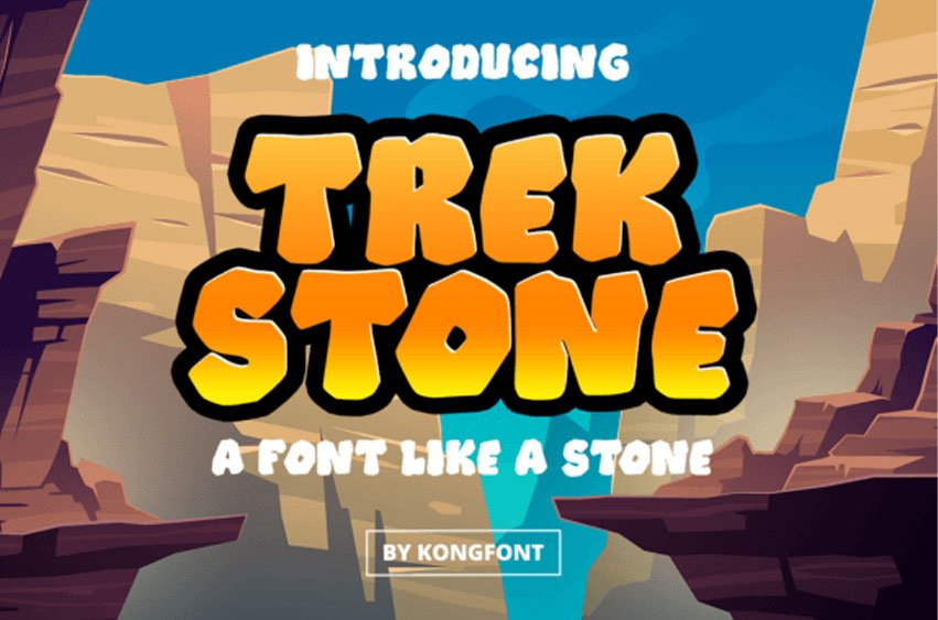 Trekstone Font
