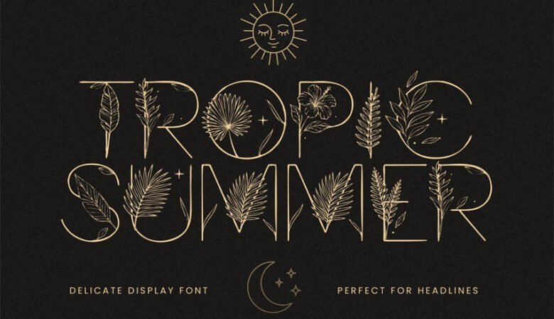 Tropic Summer Font