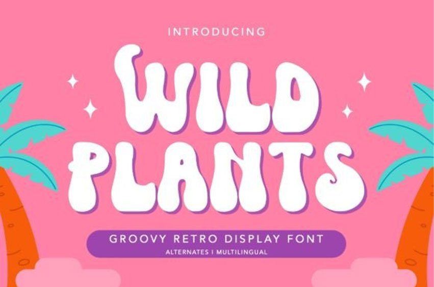 Wild Plants Font