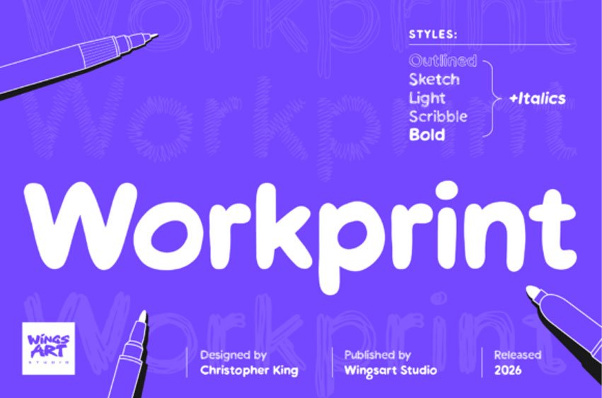 Workprint Font