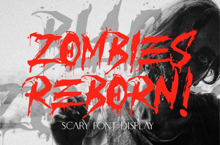 Zombies Reborn Font