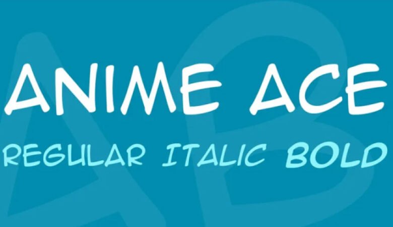 Anime Ace Font