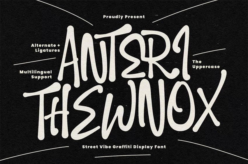 Anteri Thewnox Font