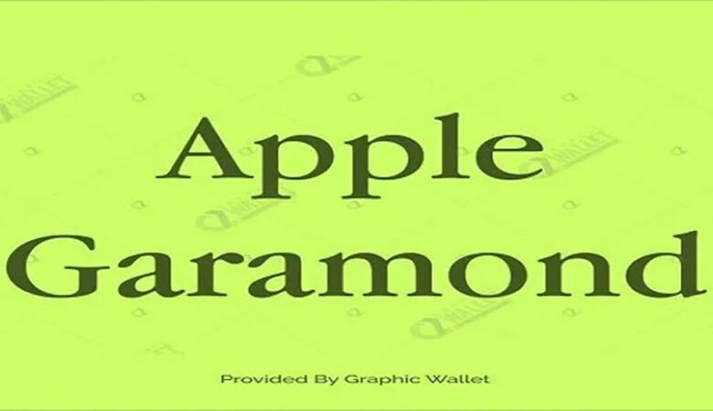 Apple Garamond Font