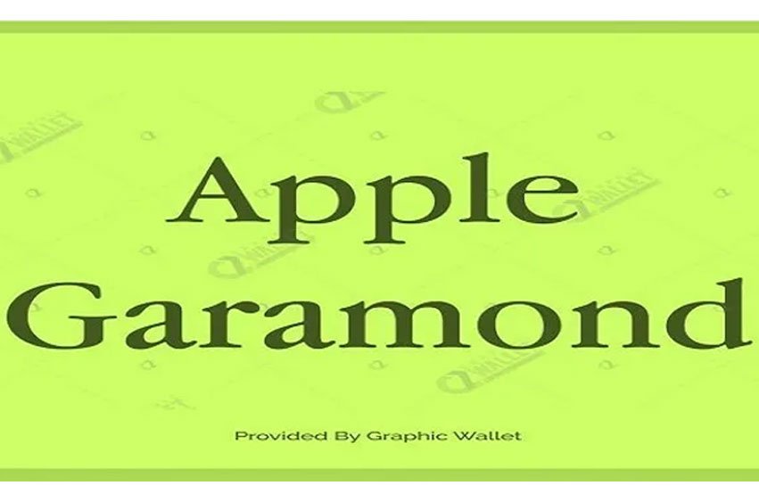 Apple Garamond Font