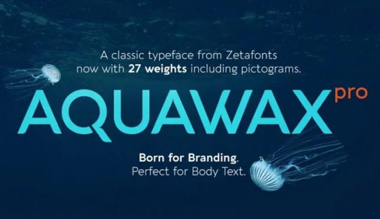 Aquawax Pro Font