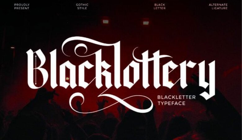 Blacklottery Font