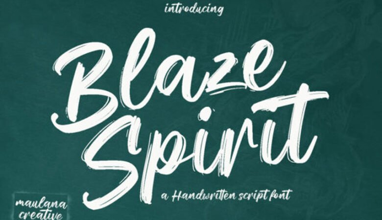 Blaze Spirit Font