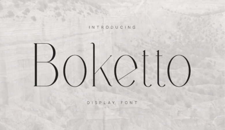 Boketto Font
