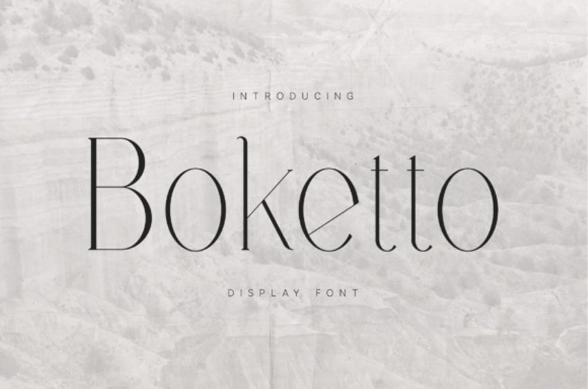 Boketto Font