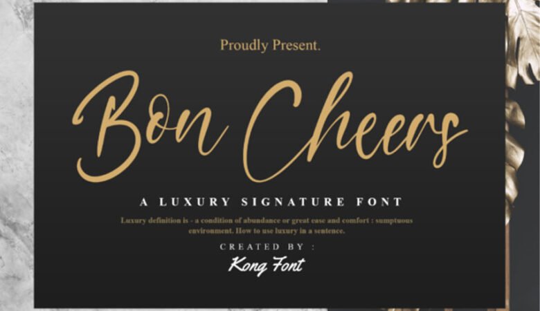 Bon Cheers Font