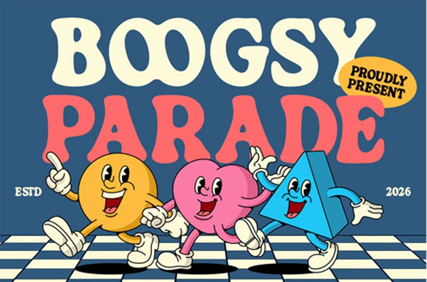 Boogsy Parade Font